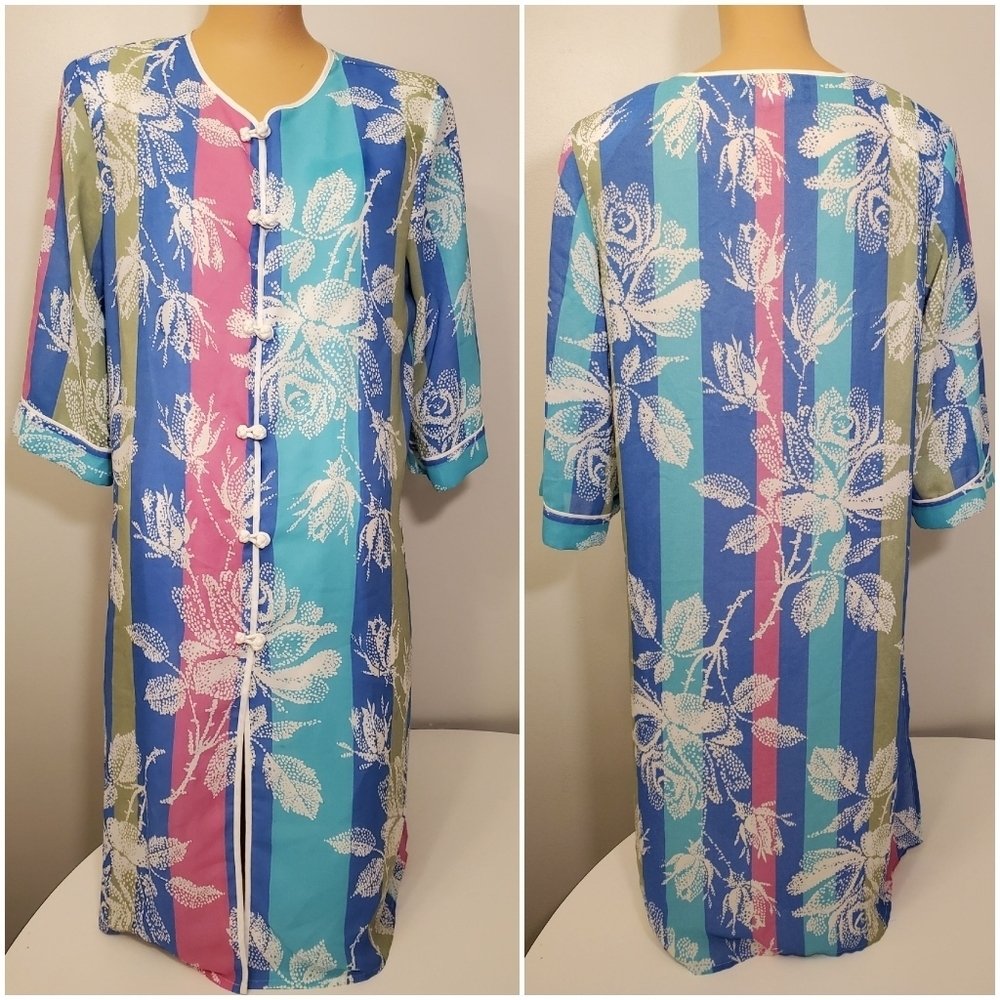 🔥Host Pick🔥Vintage Bob Mackie Wearable Art Floral Blouse